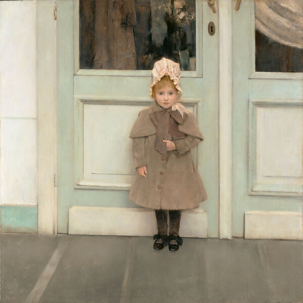 Little Denise (Denise Maréchal, later Madame Georges Béart, 1883–1956), Theo Van Rysselberghe (Belgian, Ghent 1862–1926 Saint Clair), Oil on canvas
