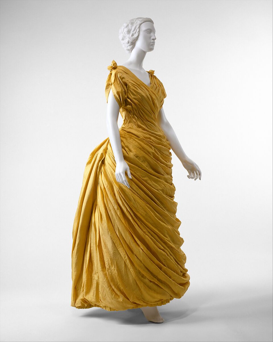 Evening dress, Attributed to Liberty &amp; Co. (British, founded London, 1875), silk, British