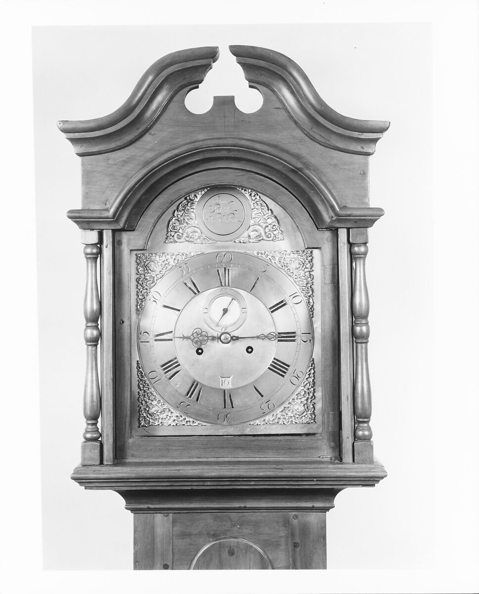 Tall Clock, Isaac Doolittle (1721–1800), Cherry, American