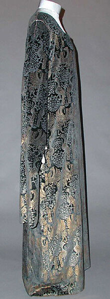 Evening ensemble, Gallenga (Italian, 1918–1974), silk, glass, Italian