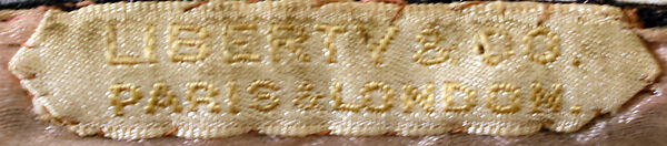 Cape, Attributed to Liberty &amp; Co. (British, founded London, 1875), silk, probably British