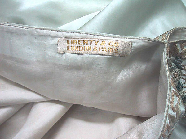 Cape, Liberty &amp; Co. (British, founded London, 1875), silk, china, British