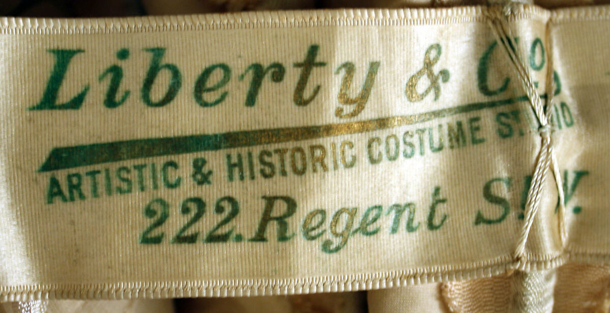 Dress, Liberty &amp; Co. (British, founded London, 1875), silk, British