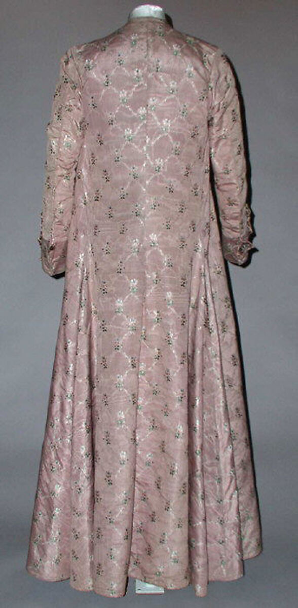 Banyan, silk, linen, French