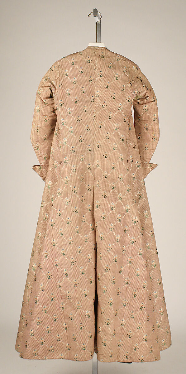 Banyan, silk, linen, French