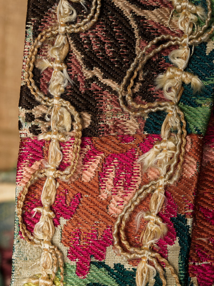 Robe à l’anglaise, silk, linen, British