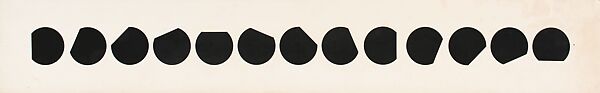 Segmented in Rotation, Julio Le Parc (Argentine, born Mendoza, 1928), Opaque watercolor with traces of graphite on board 