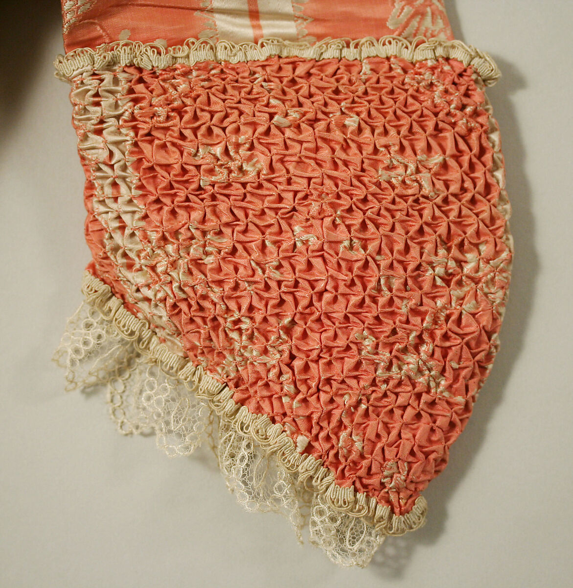 Bodice, silk, probably French