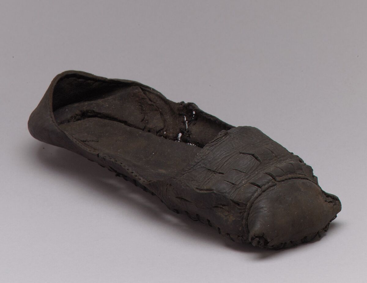 History of store leather shoes