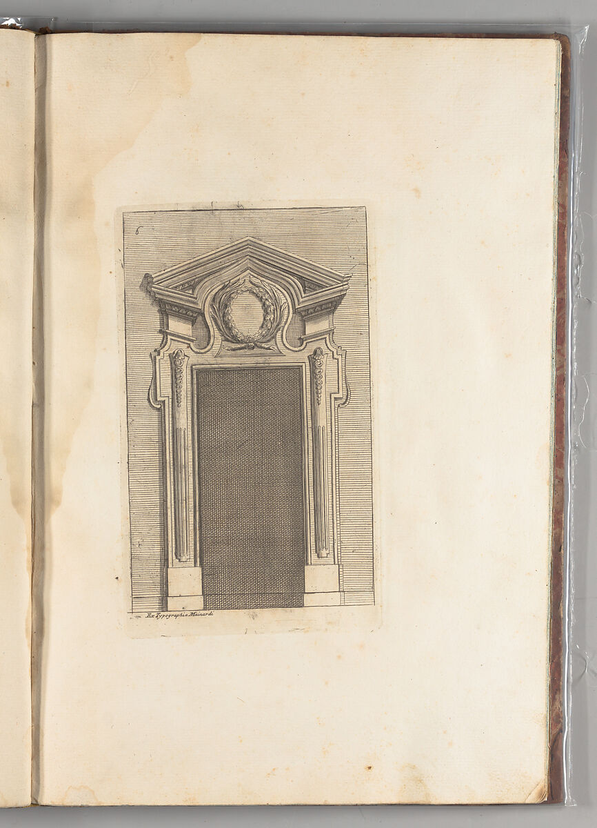 Studio d'architettura civile, Filippo Vasconi (Italian, Rome 1687–1730 Rome)
