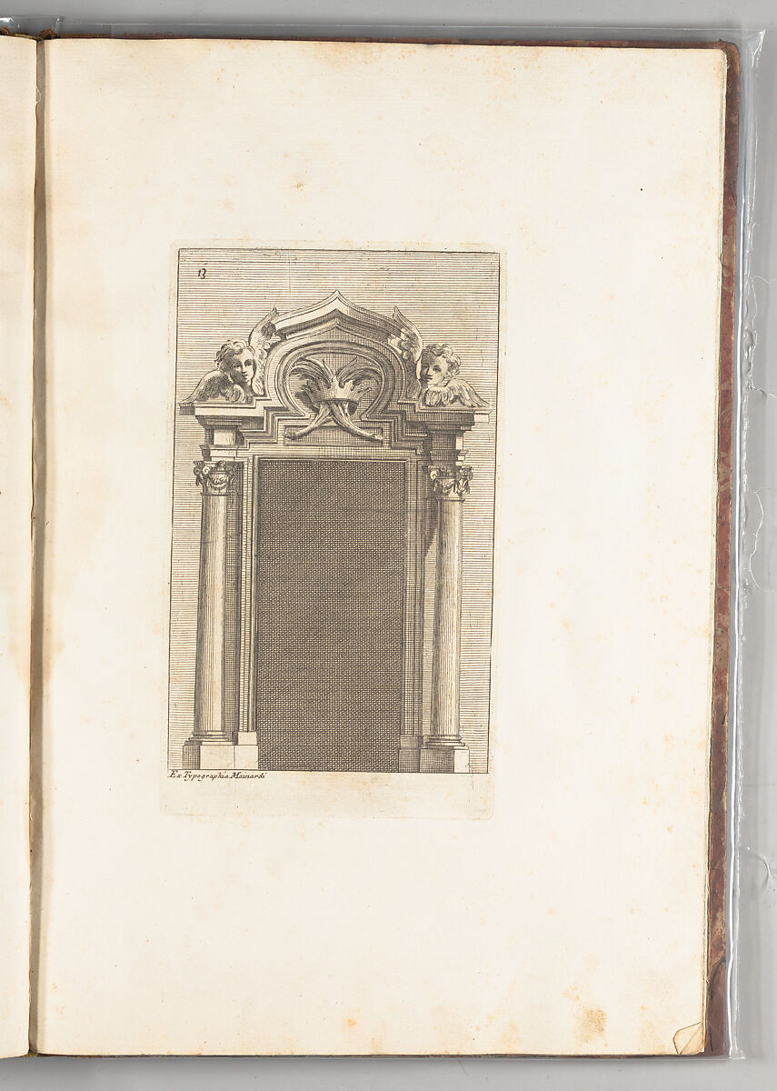 Studio d'architettura civile, Filippo Vasconi (Italian, Rome 1687–1730 Rome)