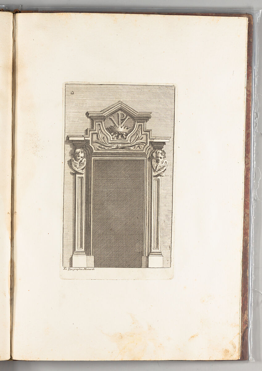 Studio d'architettura civile, Filippo Vasconi (Italian, Rome 1687–1730 Rome)