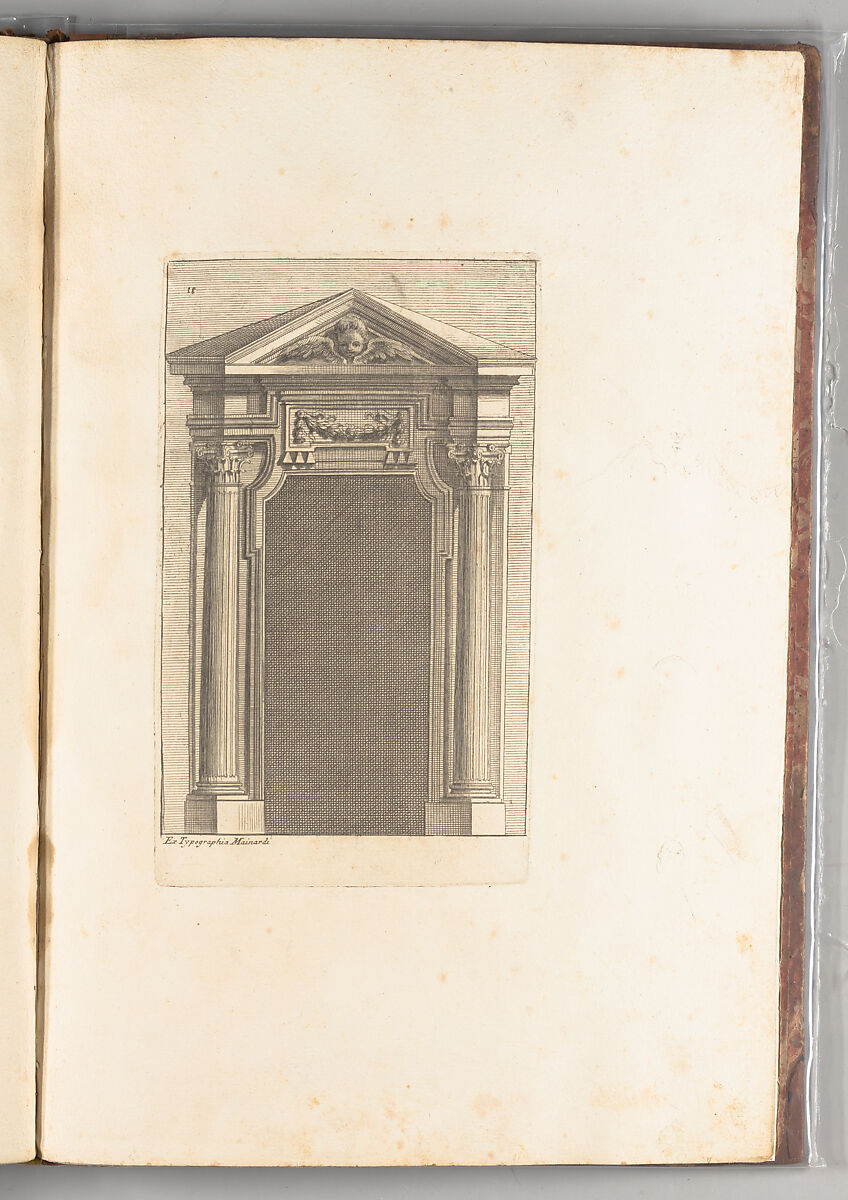 Studio d'architettura civile, Filippo Vasconi (Italian, Rome 1687–1730 Rome)