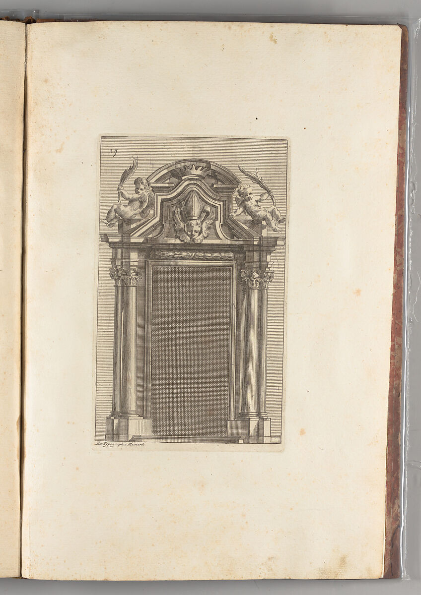 Studio d'architettura civile, Filippo Vasconi (Italian, Rome 1687–1730 Rome)