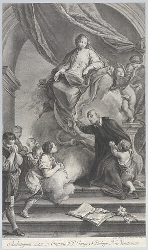 The Virgin appearing to San Filippo Neri