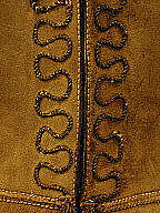 Coat, leather, British