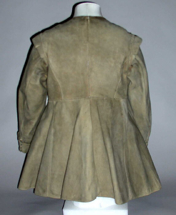 Coat, leather, British