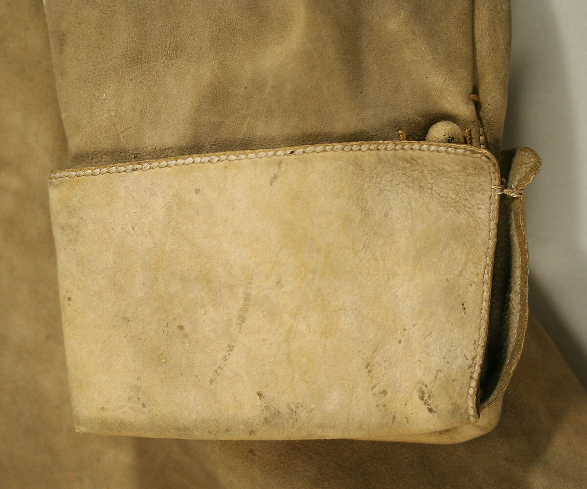 Coat, leather, British