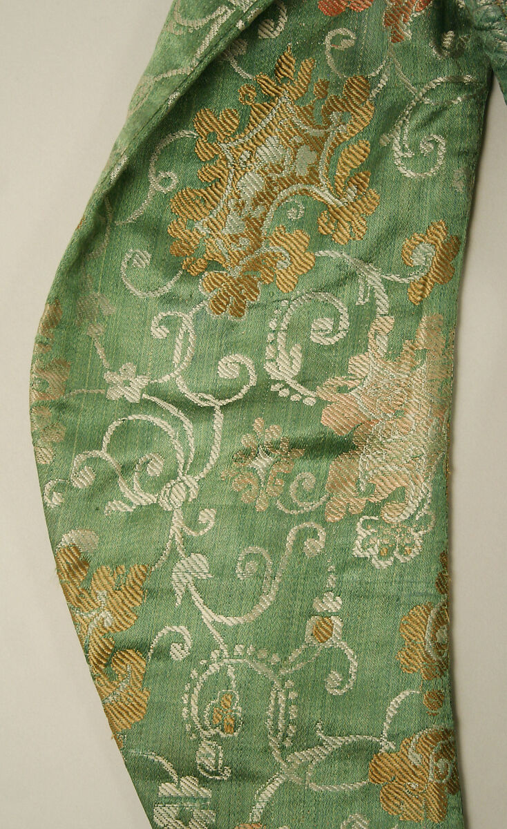 Doublet, leather, silk, British