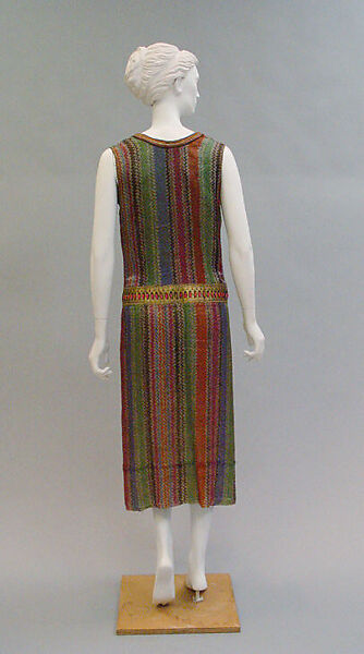 Dress, Paul Poiret (French, Paris 1879–1944 Paris), silk, leather, French