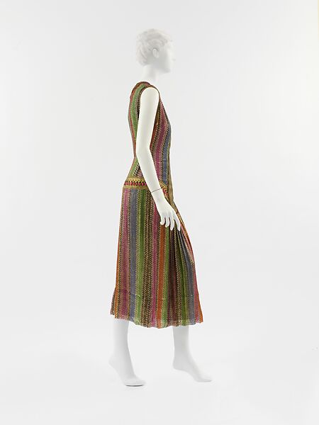 Dress, Paul Poiret (French, Paris 1879–1944 Paris), silk, leather, French