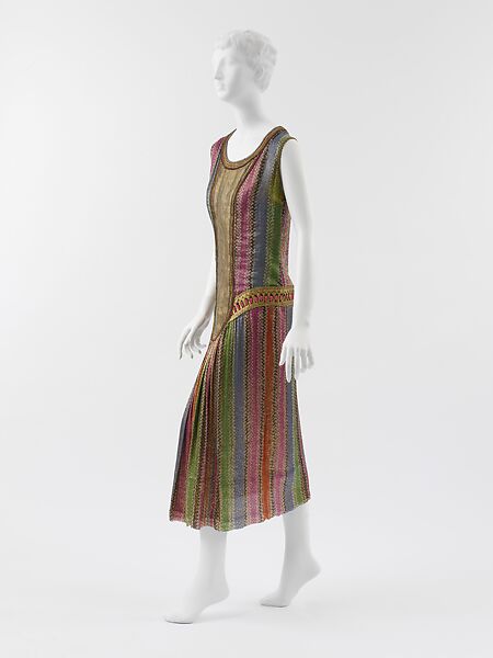 Dress, Paul Poiret (French, Paris 1879–1944 Paris), silk, leather, French