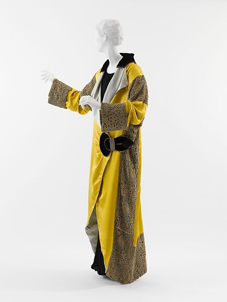 Opera coat, Paul Poiret (French, Paris 1879–1944 Paris), silk, metal, French