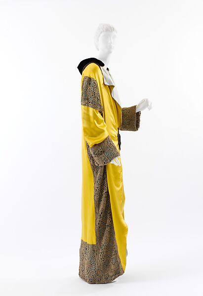 Opera coat, Paul Poiret (French, Paris 1879–1944 Paris), silk, metal, French