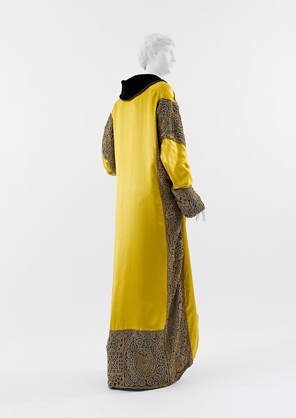 Opera coat, Paul Poiret (French, Paris 1879–1944 Paris), silk, metal, French