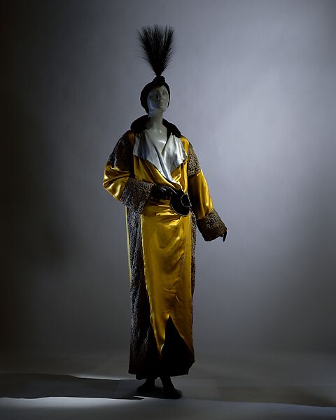 Opera coat, Paul Poiret (French, Paris 1879–1944 Paris), silk, metal, French