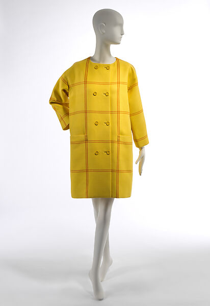Coat, House of Balenciaga (French, founded 1937), wool, French 