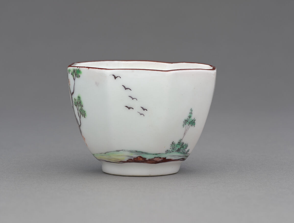 Beaker, Chelsea Porcelain Manufactory (British, 1744–1784), Soft-paste porcelain, British, Chelsea