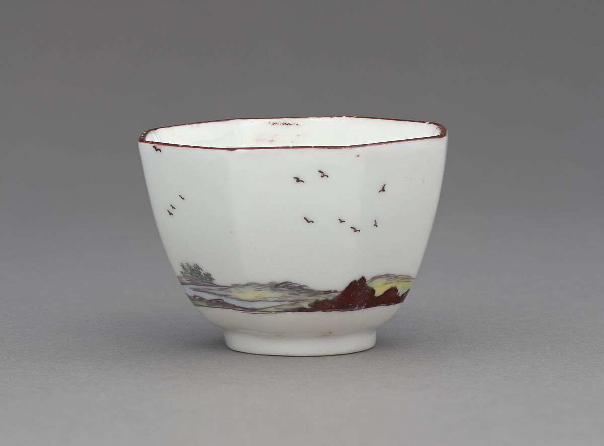 Beaker, Chelsea Porcelain Manufactory (British, 1744–1784), Soft-paste porcelain, British, Chelsea 