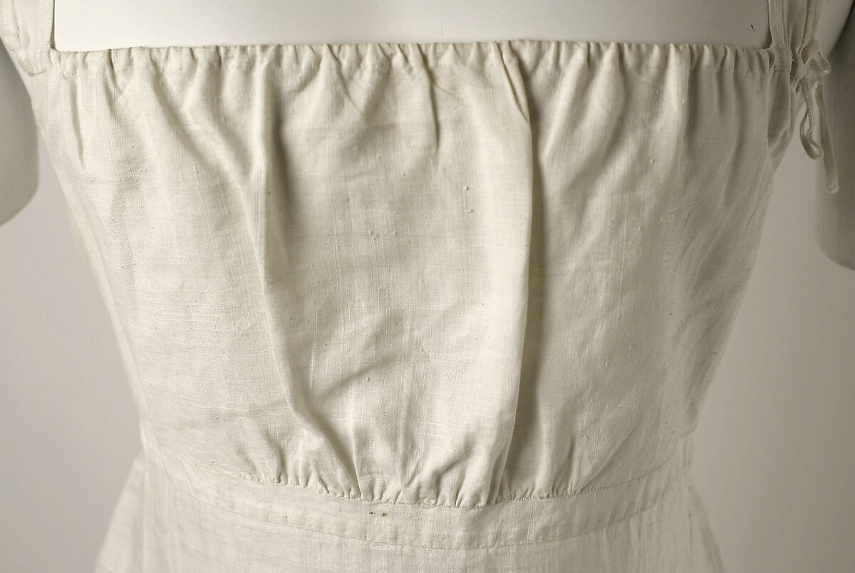 Petticoat, linen, American