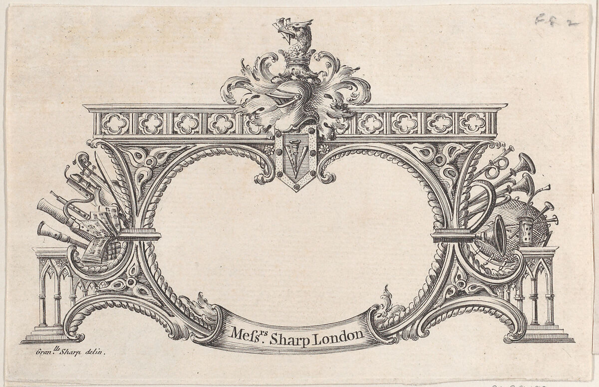 Trade Card, Anonymous, British, 19th century, Engraving 