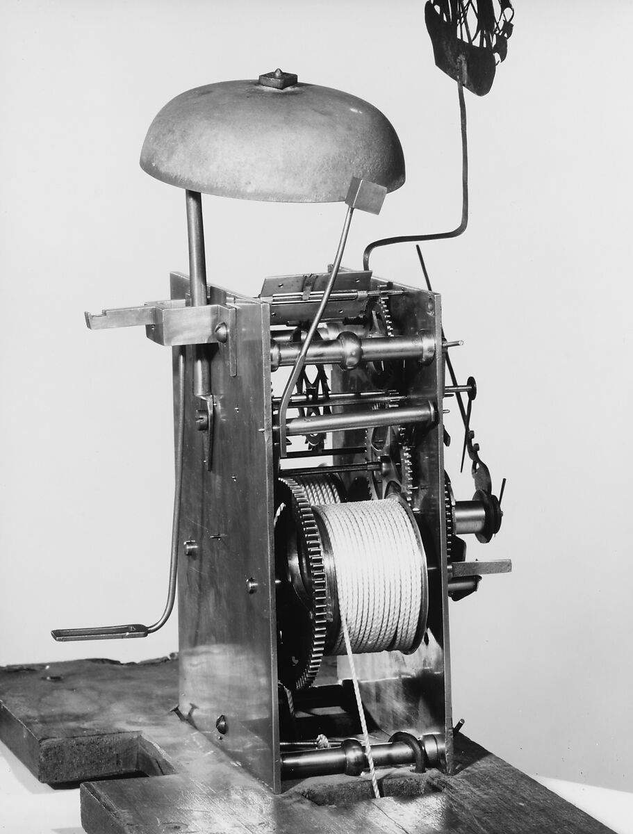 Tall Clock, William Huston (ca. 1730–1791), Mahogany, poplar, cherry, American