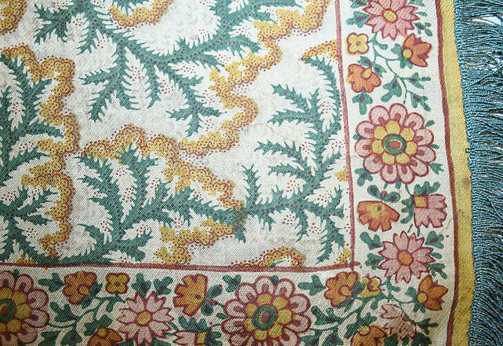 Scarf, silk, American