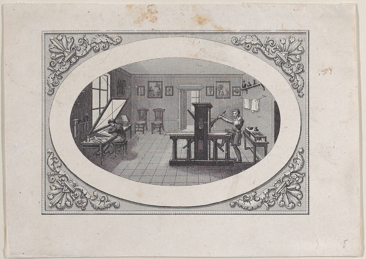Trade card, Anonymous, British, 19th century, Engraving 