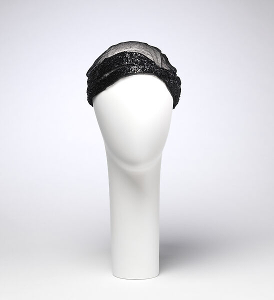 Hat, House of Patou (French, founded 1914), silk, French