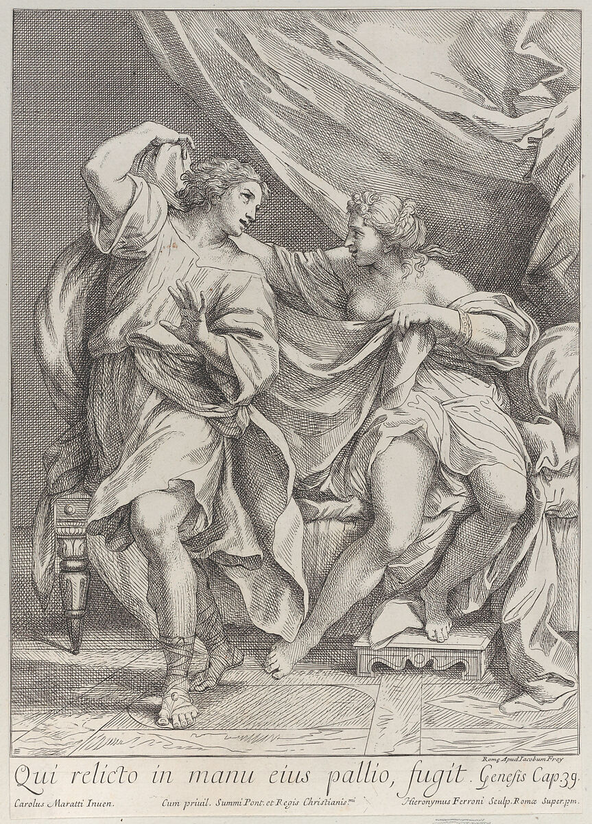 Hieronymus Ferroni | Joseph and Potiphar's wife | The Metropolitan ...