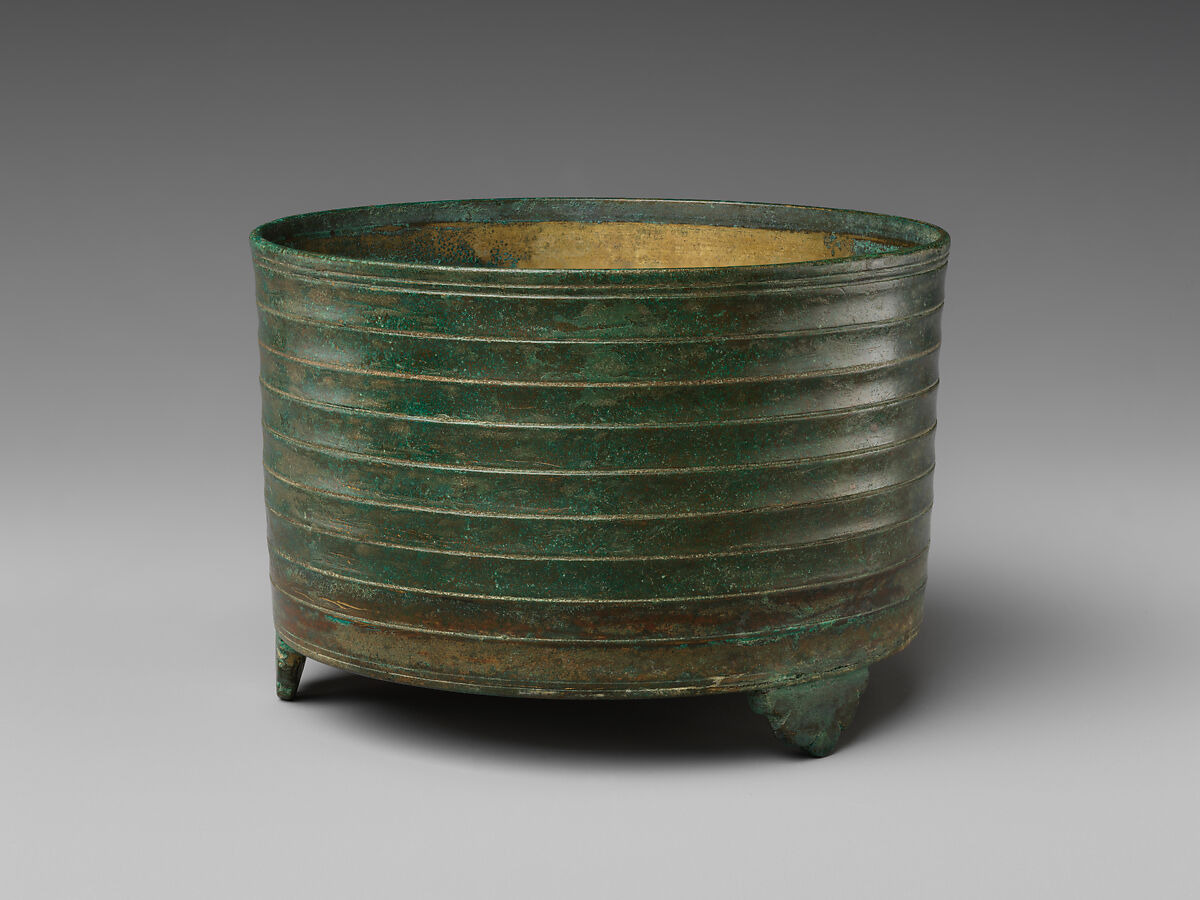 Incense burner, Copper alloy, China