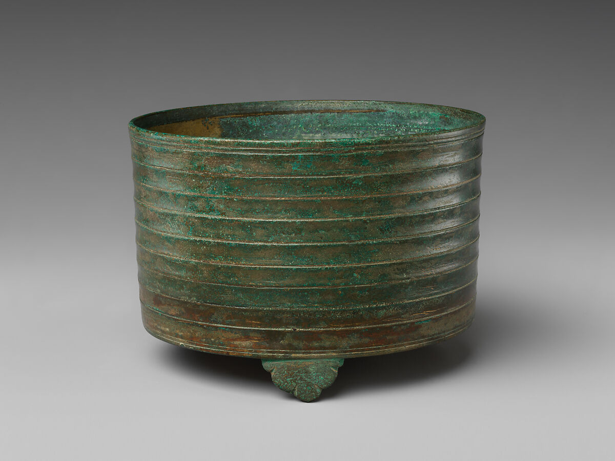 Incense burner, Copper alloy, China
