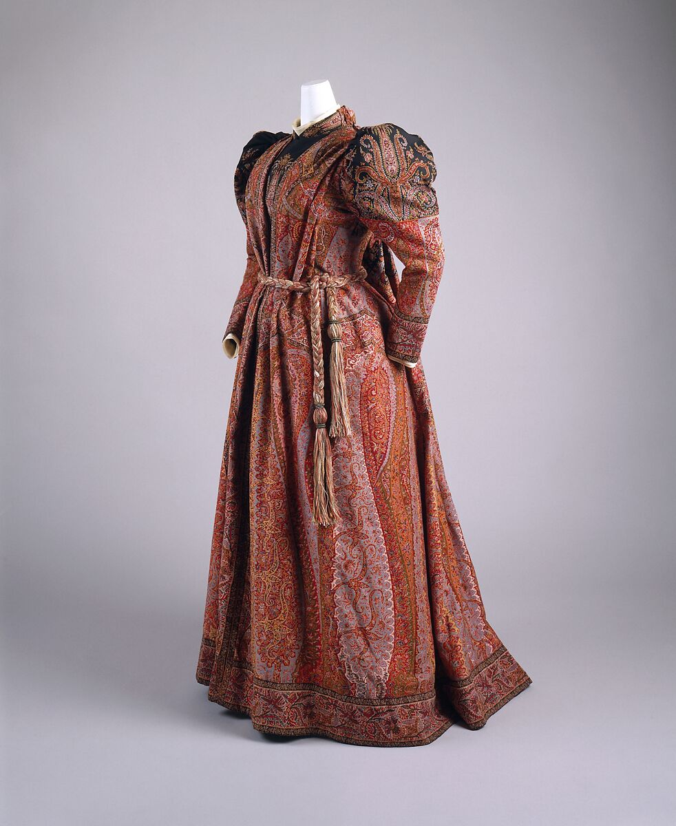 Tea gown, wool, American