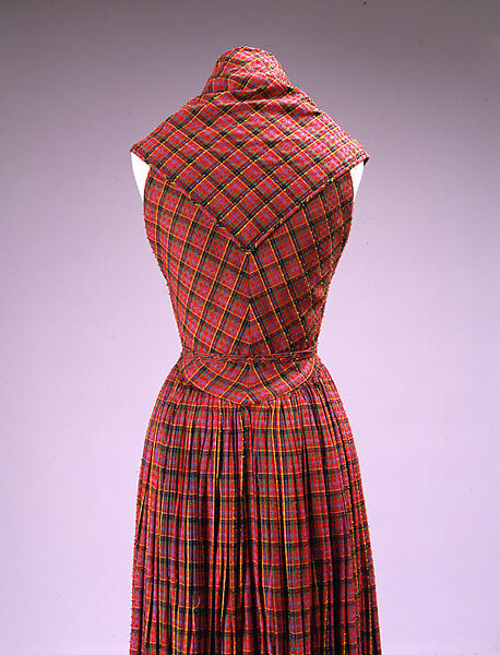 Evening dress, Claire McCardell (American, 1905–1958), cotton, American