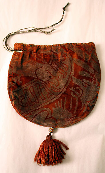 Evening ensemble, Gallenga (Italian, 1918–1974), silk, glass, fur, Italian