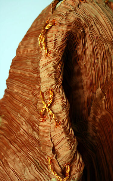 Ensemble, Fortuny (Italian, founded 1906), cotton, silk, glass, Italian