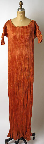 Ensemble, Fortuny (Italian, founded 1906), cotton, silk, glass, Italian