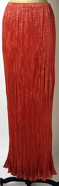 "Delphos", Fortuny (Italian, founded 1906), silk, glass, Italian