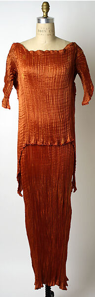 "Peplos", Fortuny (Italian, founded 1906), silk, Italian 