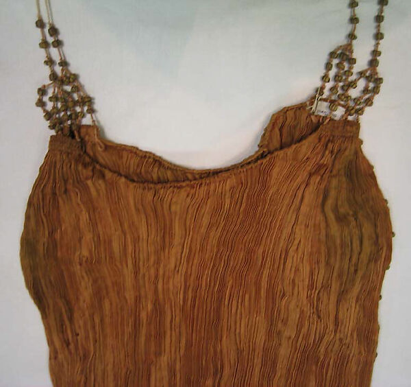 "Peplos", Fortuny (Italian, founded 1906), silk, glass, Italian